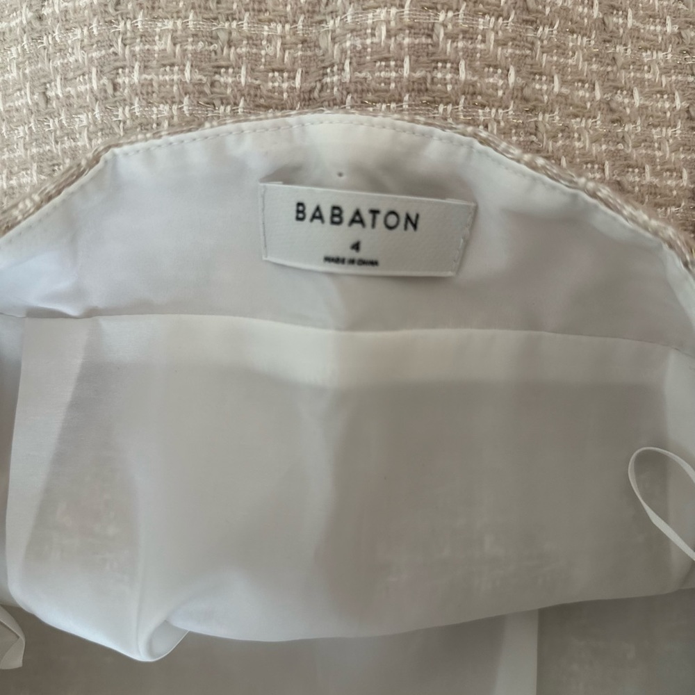 NWT Babaton/Aritzia Little Tweed Skirt, Size 4 - Picture 8 of 9